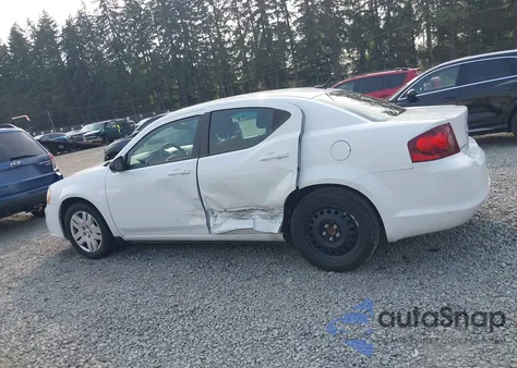 2014 Dodge Avenger Se z USA, uszkodzony, nr VIN 1C3CDZAB9EN202954